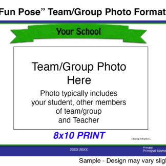 8X10 Fun Pose - Team/Group Photo